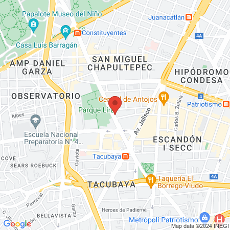 Odont. Gabriel López Pérez map