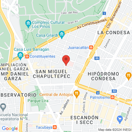 Clinica Otorrinolaringología,Trauma Craneofacial, Cirugía de Cabeza y Cuello. Cirugia Estética Rinofacial map