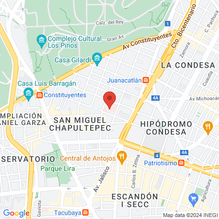 Traumatologia y Ortopedia map