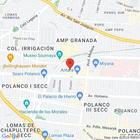 Petit Spa L'Occitane Antara map