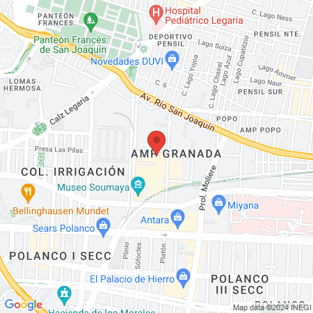 Consultorio del Dr. Michel Villatoro Villar map