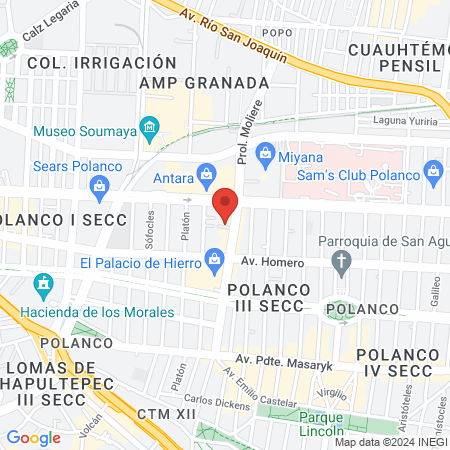 Healthy Pet Veterinaria map