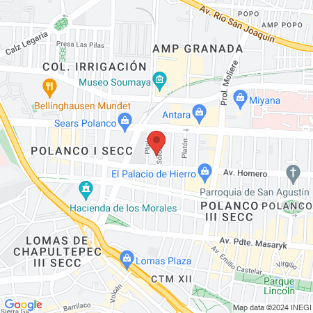 REVADENTAL Sucursal Polanco map