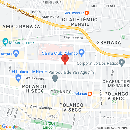 Somos Bárbaros Polanco map