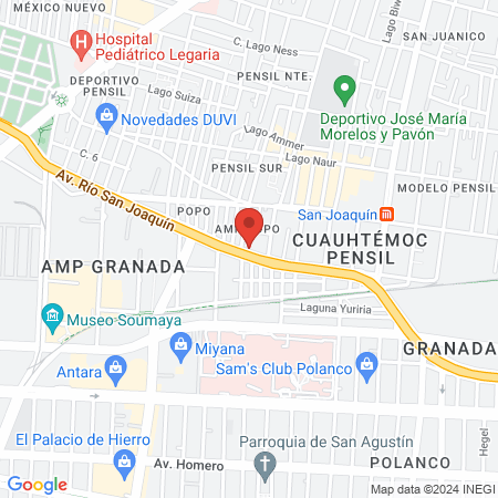 Dr. Torres Urología | Urólogo en Polanco CDMX map