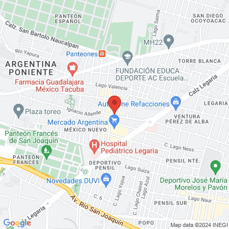 Consultorio Dental Dr. Pablo lopez map
