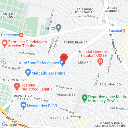 MEDICO CONTROL DIABETICO map