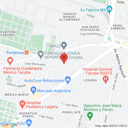 Consultorio Médico Dr. Julio Chávez map