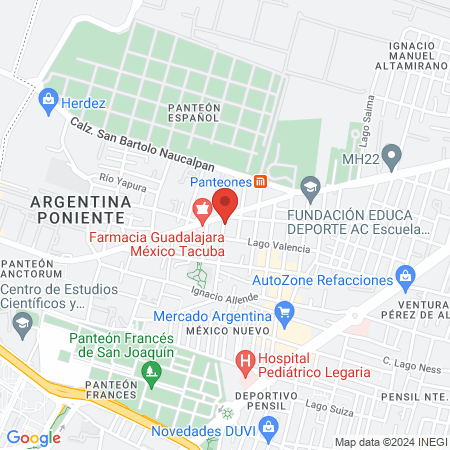 Clínica Veterinaria Antonius map