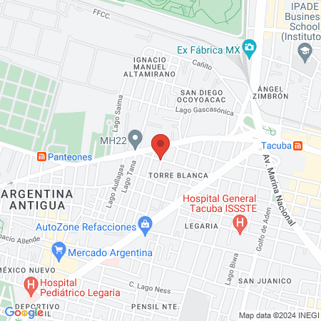 Joaquín veterinario map