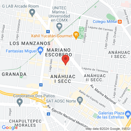 Lili´s Spa by Mozaa (Anáhuac) map