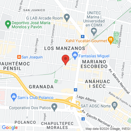 RÍE Salud Dental map