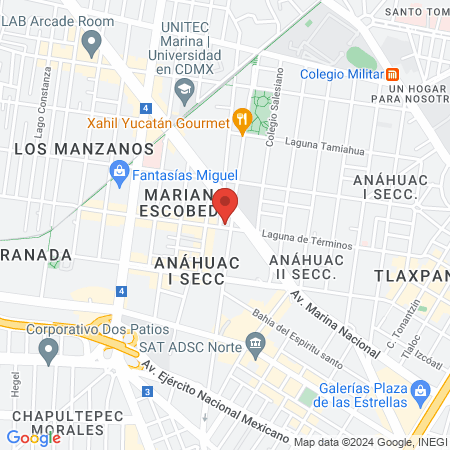 Dr. Omar Ruvalcaba Luna map