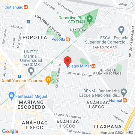 C.S.S. ANAHUAC IMSS map