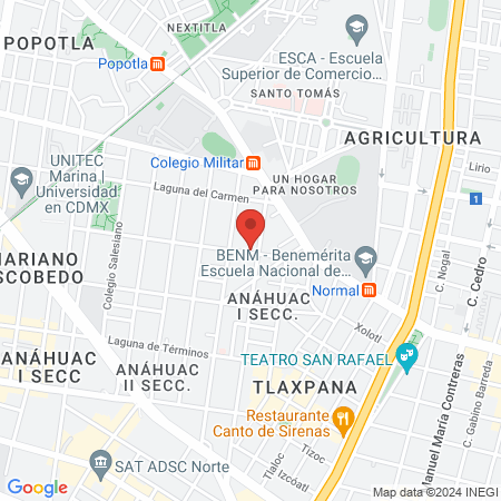 Estetica Evolucion Colors map