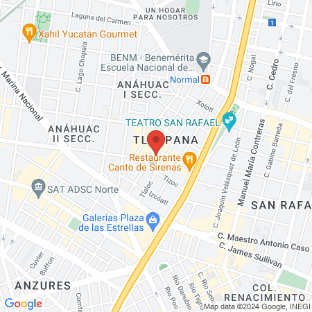 Malcriado Barber map