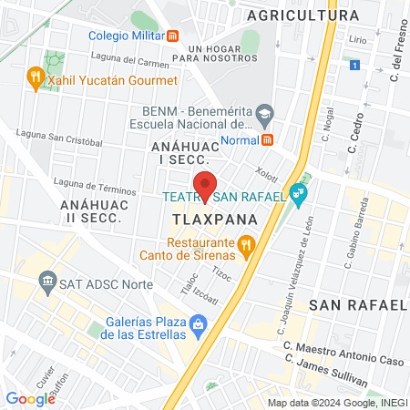 Laura Estrada (TISHA) map