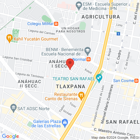 Servicio Veterinario Don Can map