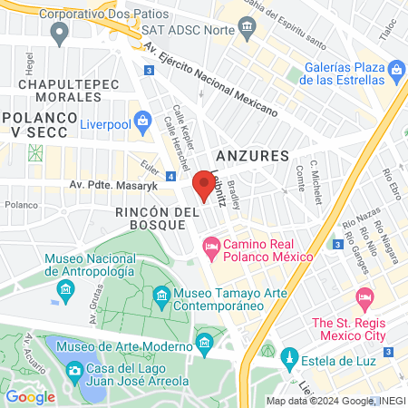 Instituto En Ciencias Esteticas Y Cosmiat map