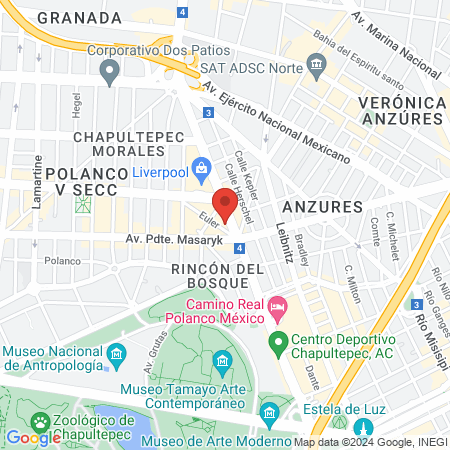 Clinica Guinot Euler3 map
