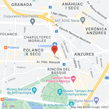 Atelier Polanco, experiencia de piel map