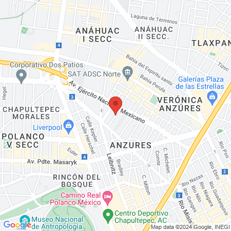 Consultorio Herschel map