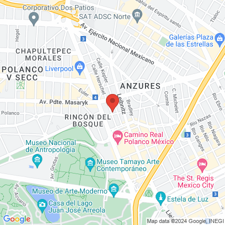 Servicios Veterinarios Darwin SA de CV oficial map