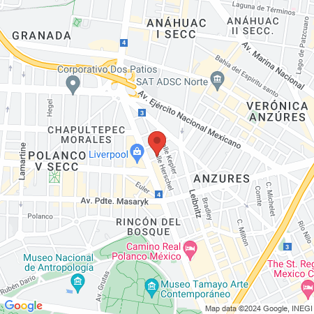 Dentist Polanco DMD.Elizabeth Ocaña map