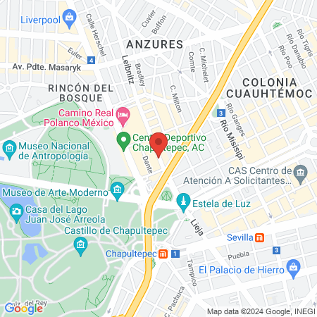 Gaby Vega Cosmiatra map