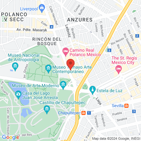 Odontología Integral Plus Nueva Anzures map