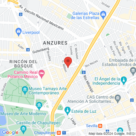 COE Consultorio Odontológico Especializado map