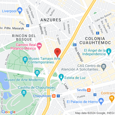 Consultorio de Vértigo y Mareo map