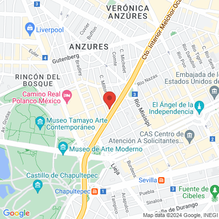 Dr. Iván Cedillo map