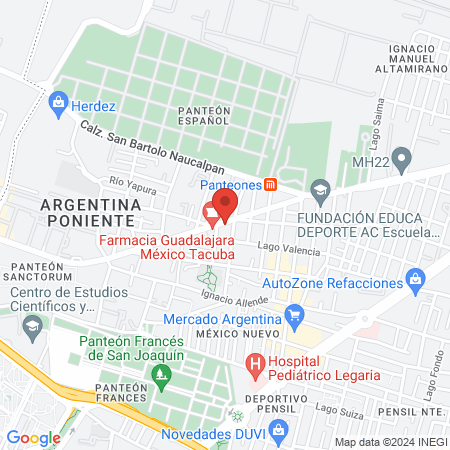 Estética JENLA Unisex map