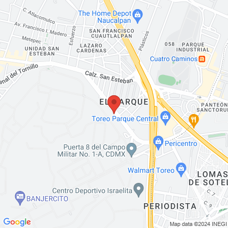 Expertos Dentales Mx map