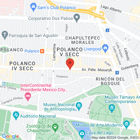 Sauna Italia de México map