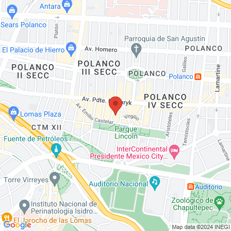 Dr. Eduardo Baez Cruz-Dentista Polanco map