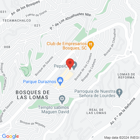 Spa ArtClinic Bosques, SA de CV map