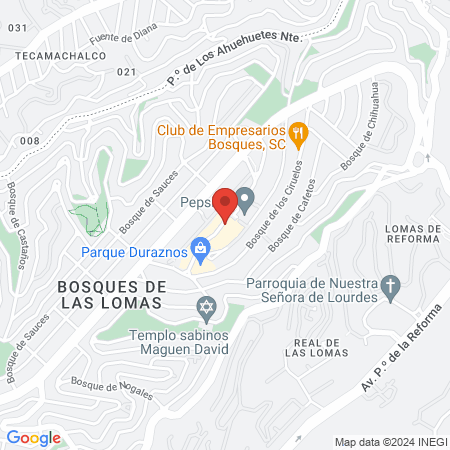 Centro de Estudios Avanzados de la Personalidad map