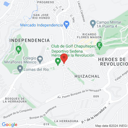 Rehafin Clínica rehabilitación map