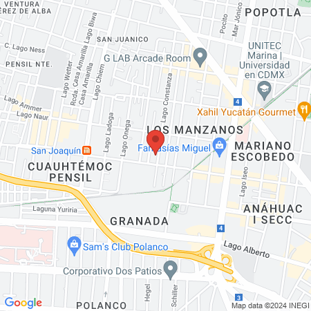 MIRANICE Microblading map