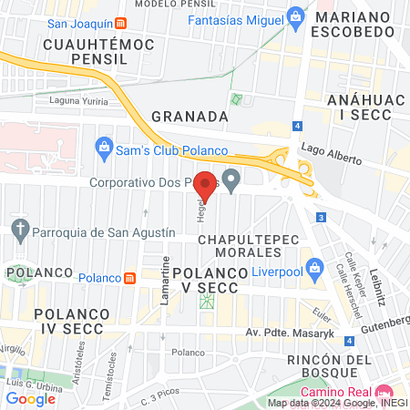 Odontoclinic Dental Specialities Center Polanco map