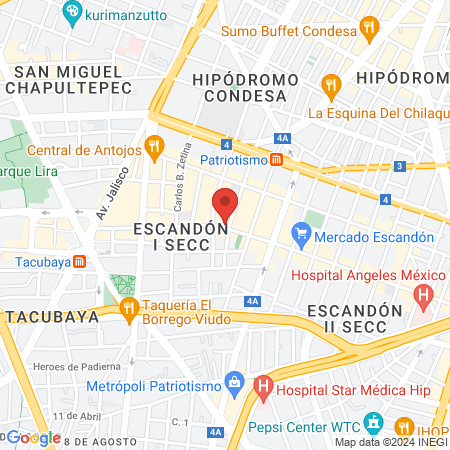 Mixtli Sala De Belleza Y Barberia map