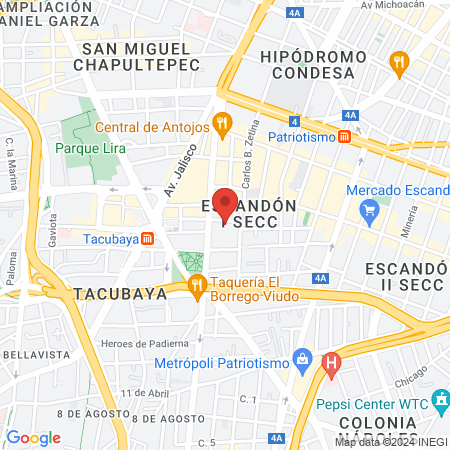 The HappyRoom mx Extensiones de Pestañas y + map