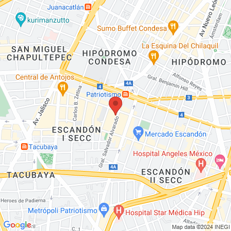 Glow Estudio Lashes & Eyebrows map