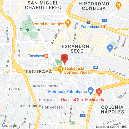 Martinez Sanchez Raul Dr map