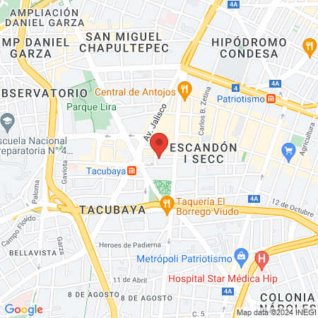 Consultorio Médico Homeopático map