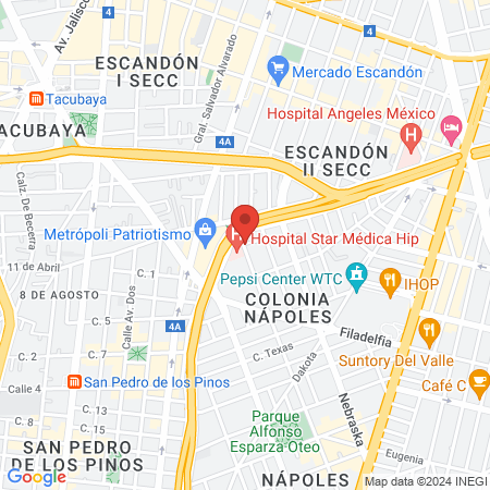 Dr. Ricardo Villalpando Canchola map