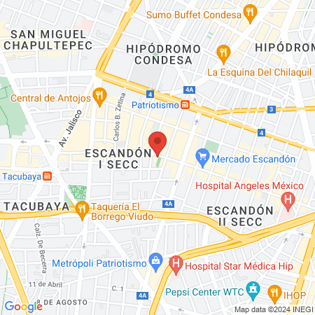 HOSPICAN ESCANDÓN map