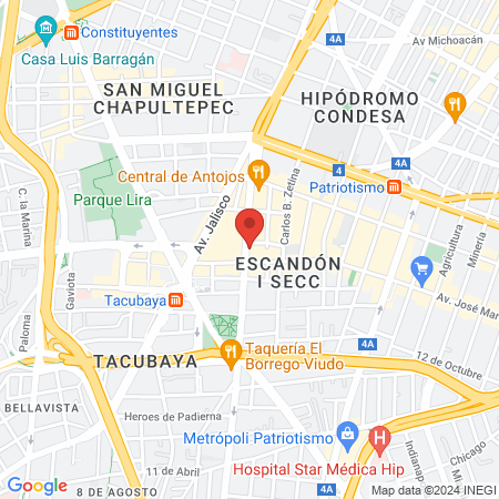 CLINICA VETERINARIA CAN ANGELES map
